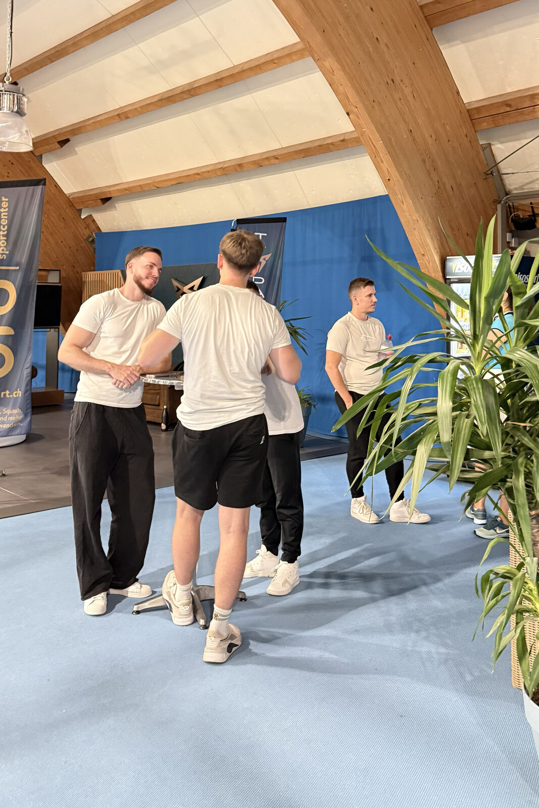 Networking beim Unternehmer-Padel