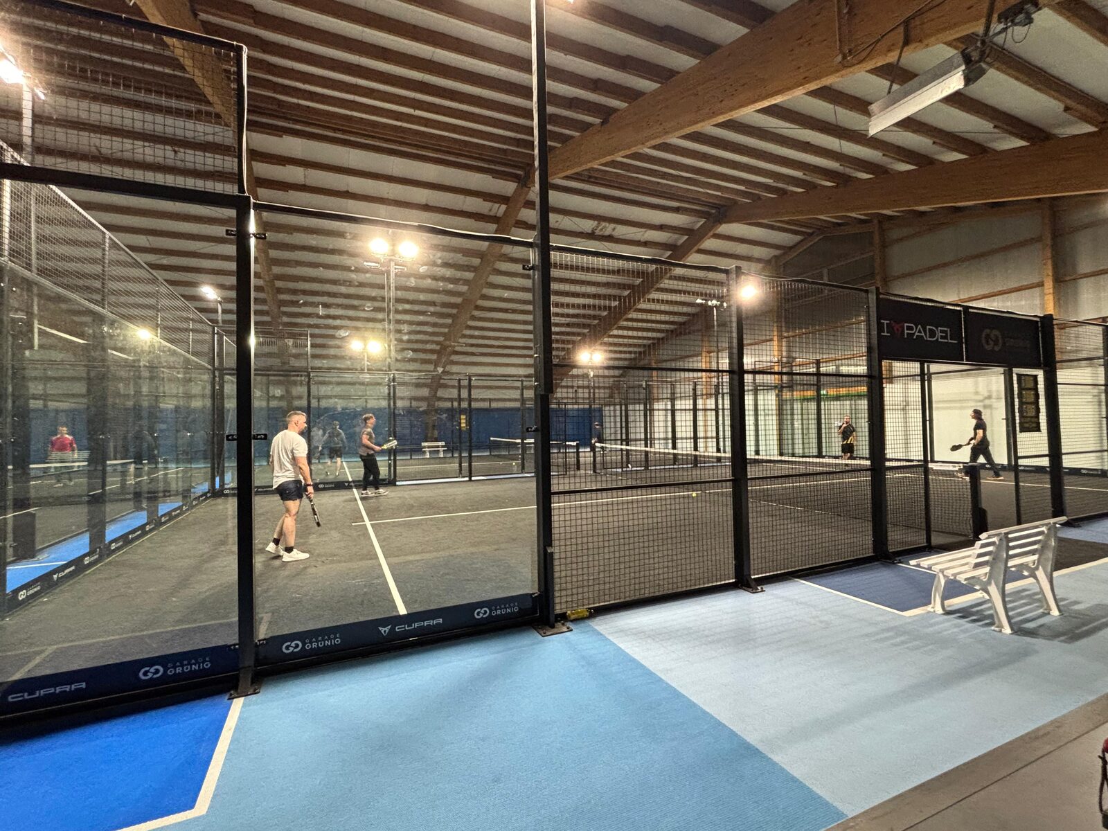 Padel-Action